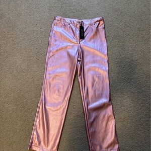 Rachel Zoe Shimmering Pink Ankle Jeans